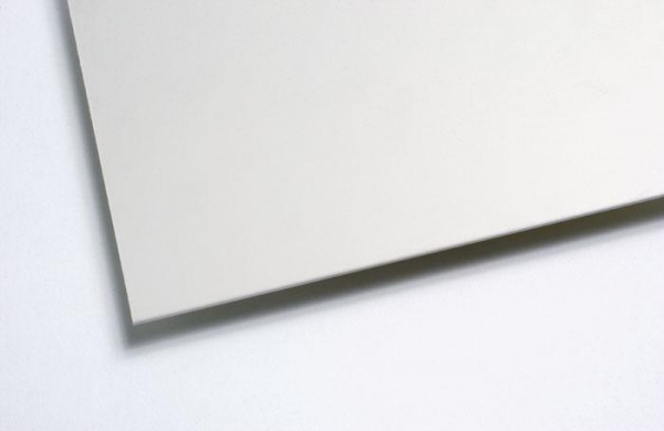 Polystyrol Platte weiß, Größe 500 x 1000 mm, Stärke 1,5 mm - www